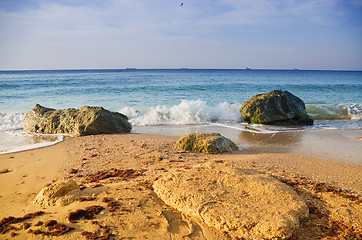 Image showing sea waves