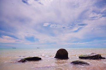 Image showing sea waves