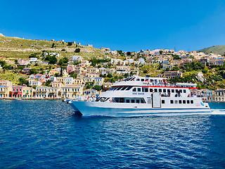 Image showing Beautiful view of Symi island