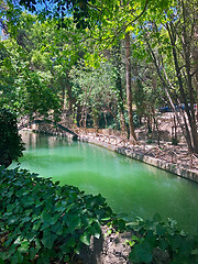 Image showing historic park in Rodos