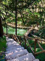 Image showing historic park in Rodos