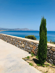 Image showing Beautiful landscape of Rhodes Island