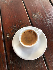 Image showing cup of greek coffee