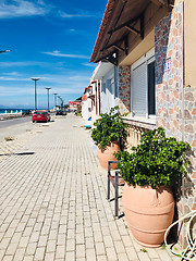 Image showing View of Akti Kanari Street in Rodos, Greece