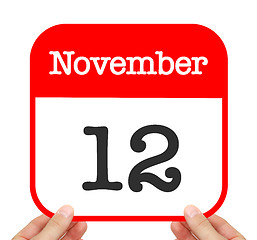 Image showing November 12