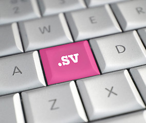 Image showing The .sv domain name