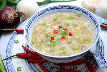 Image showing chinesische Suppe