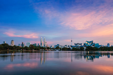 Image showing Kuala Lumpur skyline