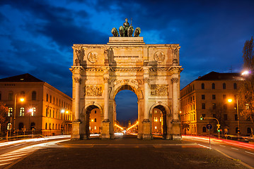 Image showing Victory Gate, Munich