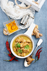 Image showing chicken curry