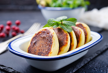 Image showing cheese pancakes