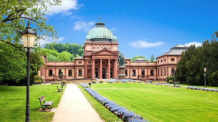 Image showing historic famous Kaiser Wilhelms Bad in Bad Homburg Germany