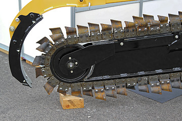 Image showing Trencher Machinery