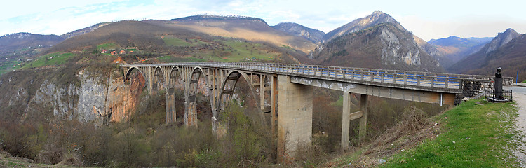 Image showing Bridge Djurdjevica Tara