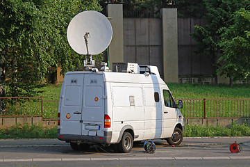 Image showing Media Van