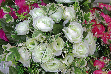 Image showing Plastic Flowers