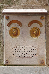 Image showing Abstract Face Doorbell
