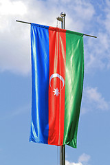 Image showing Azerbaijan Flag