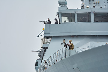 Image showing Right Board of HMS Daring