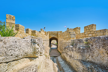 Image showing Entrance to the Ovech Fortress