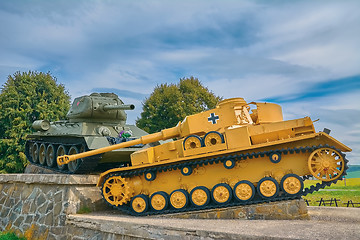 Image showing Memorial in Memory of the Tank Battle