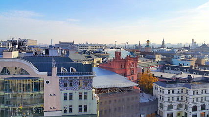 Image showing Panorama historic center of Moscow, capital of Russia