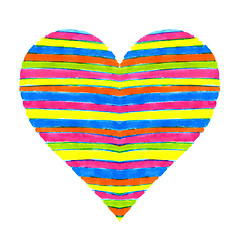 Image showing Abstract bright heart 