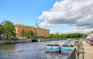 Image showing Saint Michael's Castle, St.Petersburg