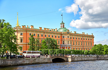 Image showing Saint Michael's Castle, St.Petersburg