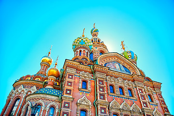 Image showing Famous church of the Savior on Spilled Blood in Saint Petersburg