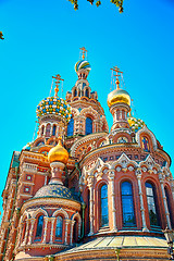 Image showing Famous church of the Savior on Spilled Blood in Saint Petersburg