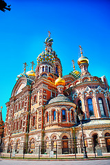 Image showing Famous church of the Savior on Spilled Blood in Saint Petersburg