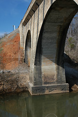 Image showing Under the bridge
