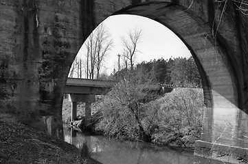 Image showing Under the bridge 