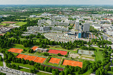 Image showing Aerial view of Munich, Germany