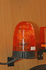 Image showing Amber Dome Light