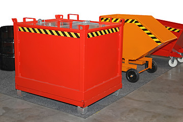 Image showing Red Metal Box