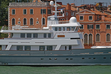 Image showing Yacht in Venice