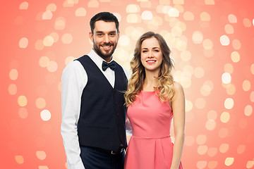 Image showing happy couple in party clothes