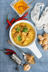 Image showing chicken curry