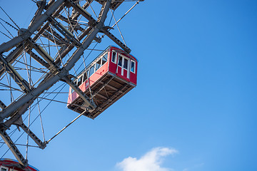 Image showing ferris wheel at Prater Vienna Austria