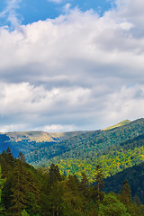 Image showing Carpathian Mountains in Romania