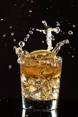 Image showing Whiskey And Ice