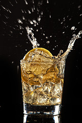 Image showing Whiskey And Ice