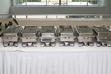 Image showing Silver Food Warmers