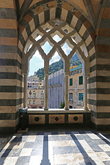 Image showing Amalfi Cathedral Window