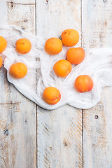 Image showing Fresh apricots