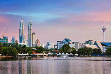 Image showing Kuala Lumpur skyline