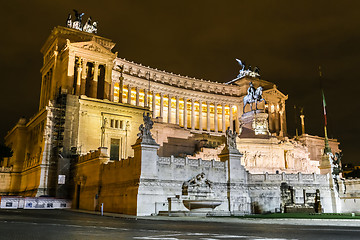 Image showing Emmanuel II monument  in Rome