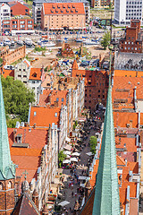 Image showing Gdansk, aerial view, Poland